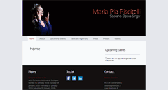 Desktop Screenshot of mariapiapiscitelli.com